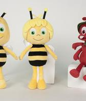 Maya The Bee With Embroidered Eyes