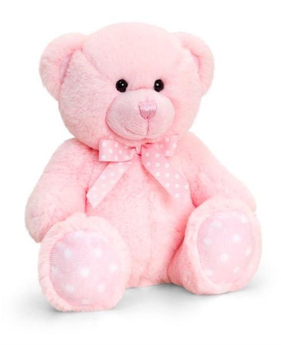Baby Spotty Bear Pink