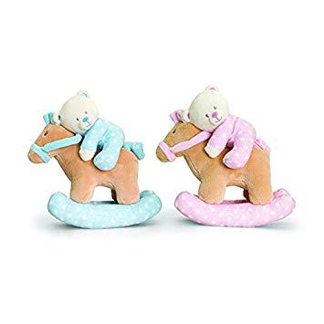 Baby Bear on Musical Rocking Horse